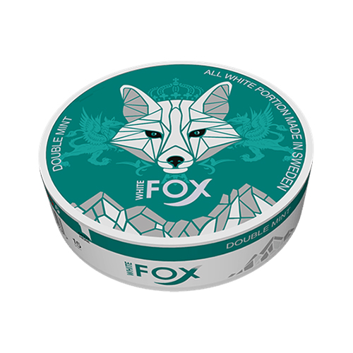 White Fox Double Mint Slim All White Portion